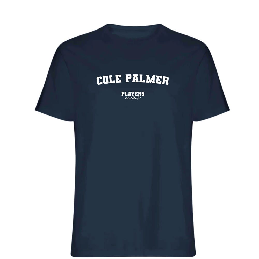 Cole Palmer Players Couture Mens T-Shirt Navy