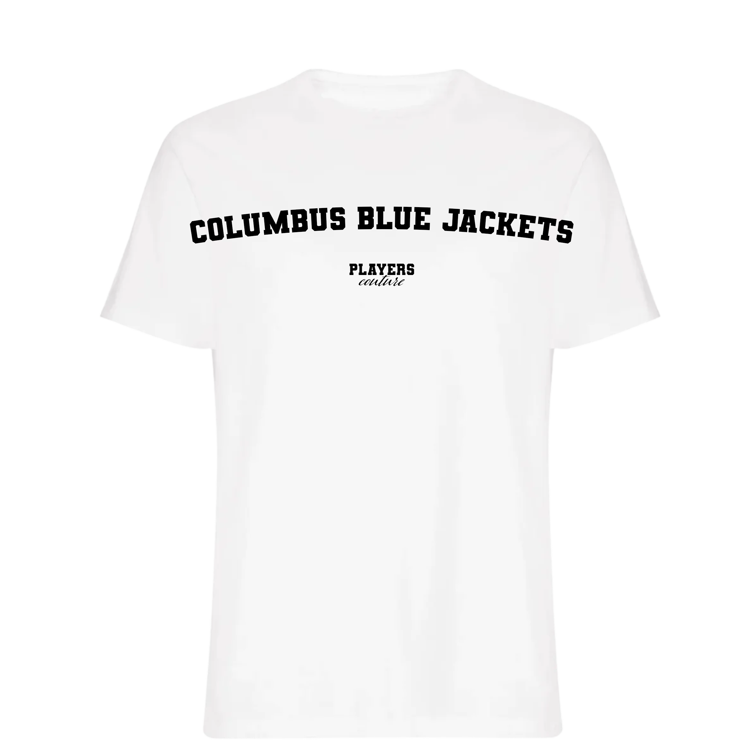 Columbus Blue Jackets Players Couture Men's T-Shirt White