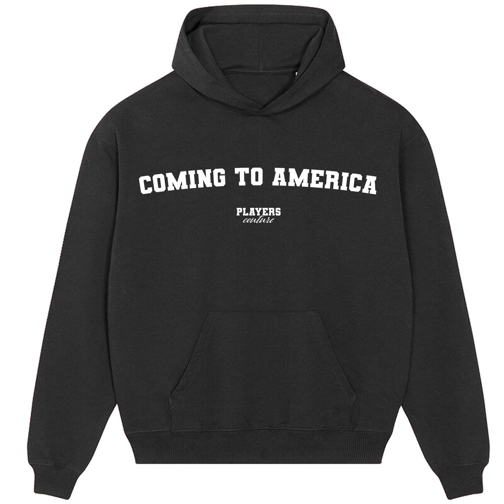 Coming To America Players Couture Men's Casual Hoodie Black