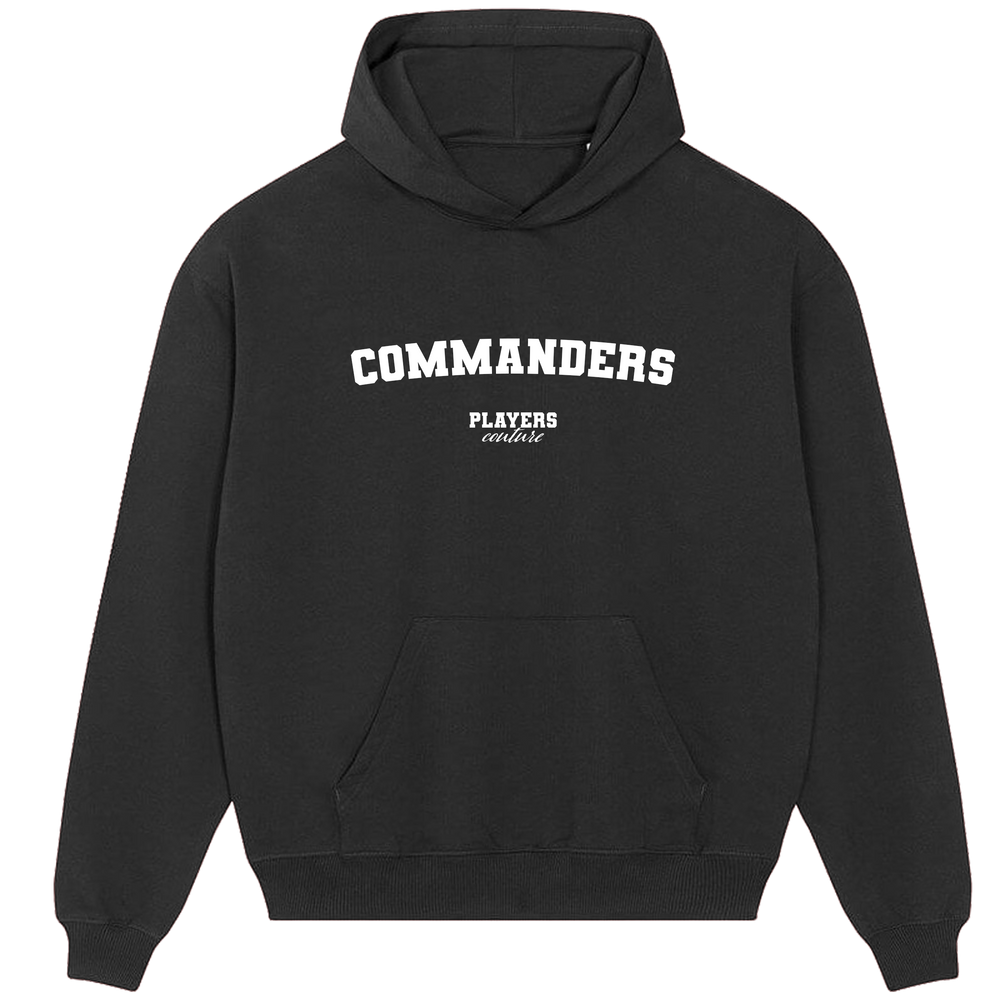 Commanders Players Couture Men's Casual Hoodie Black
