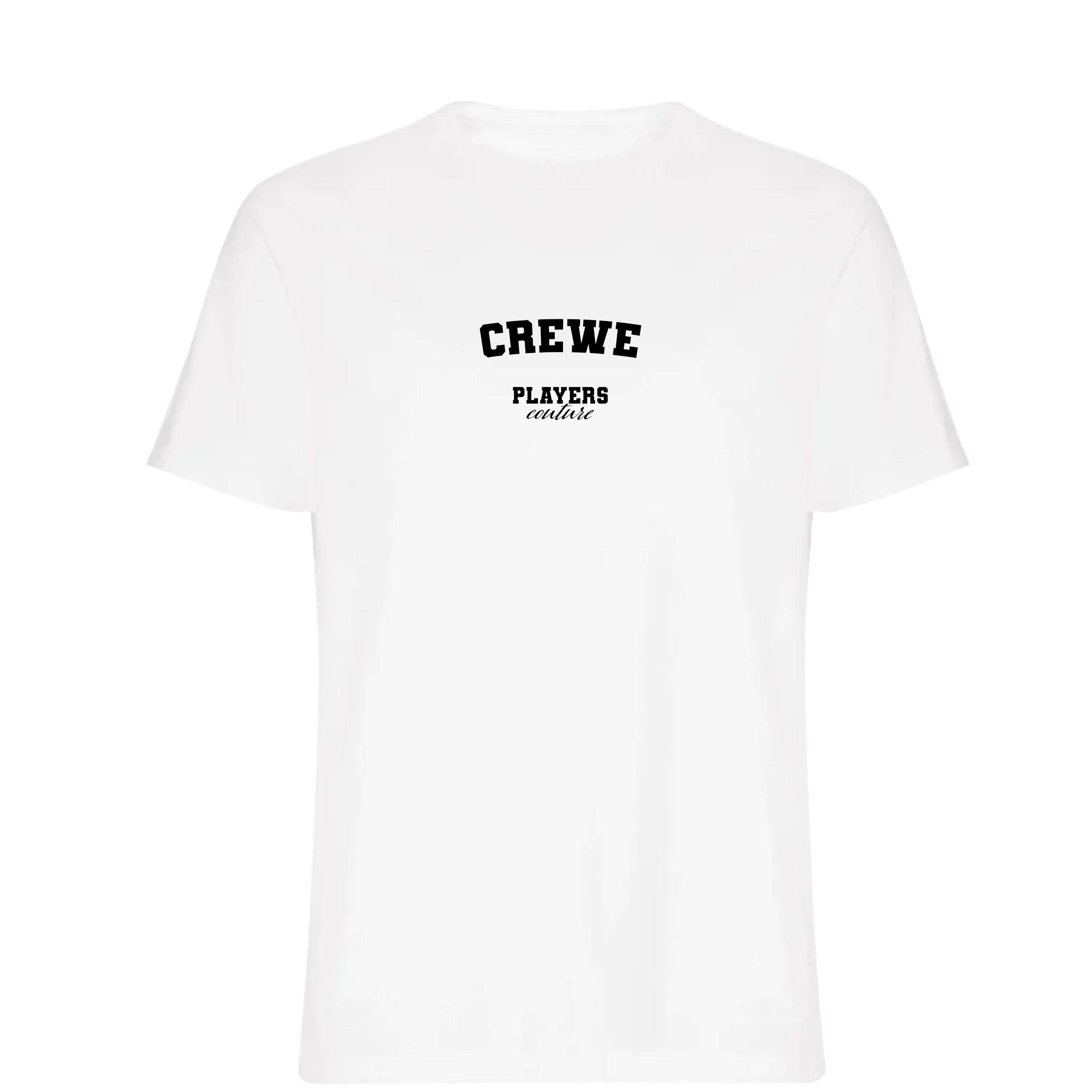 Crewe Players Couture Mens T-Shirt White