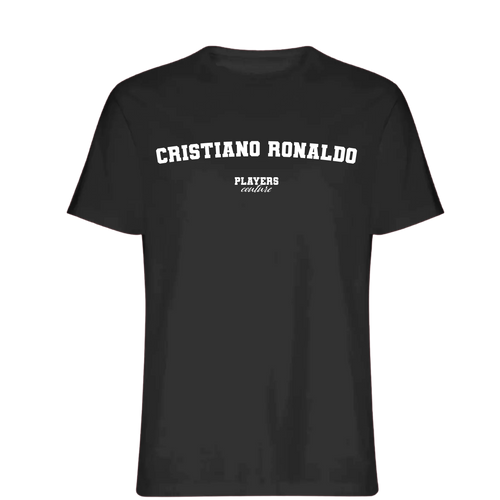 Cristiano Ronaldo Players Couture Mens T-Shirt Black