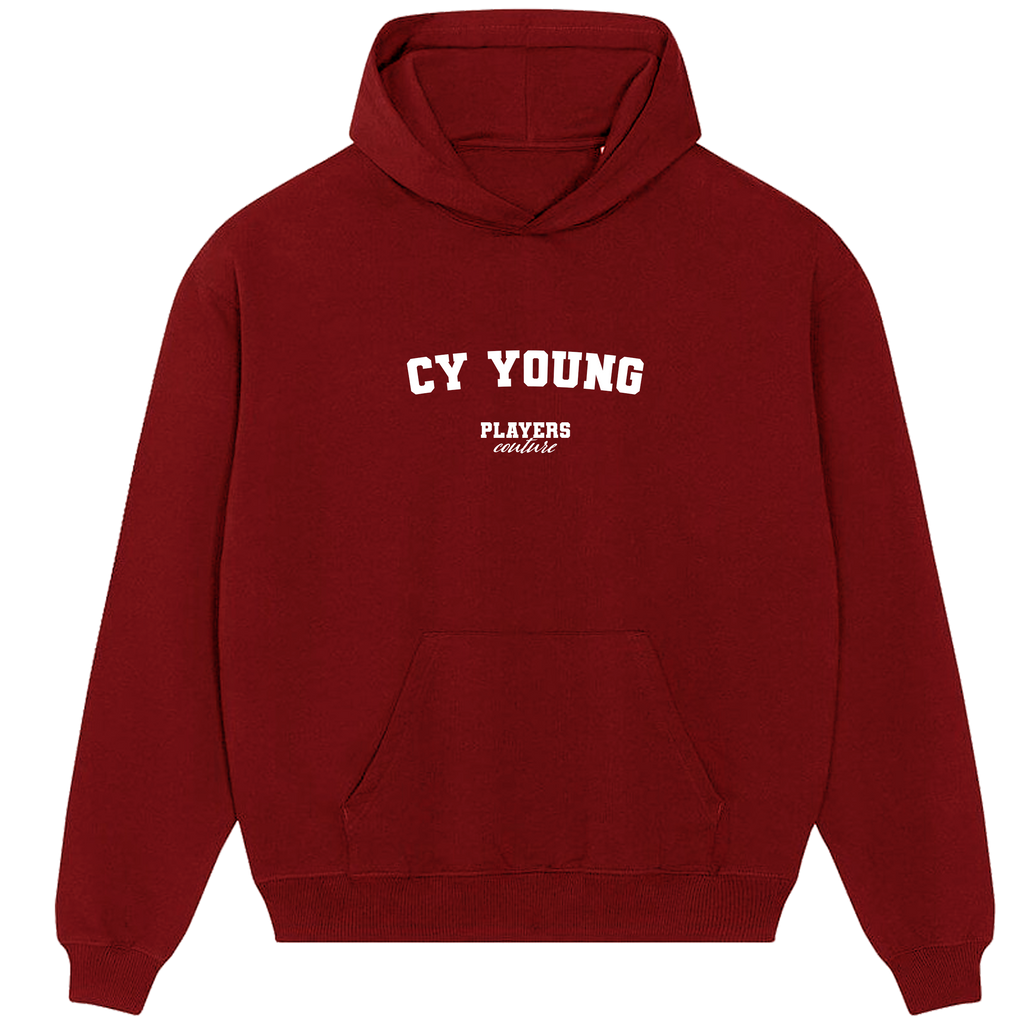 Cy Young Players Couture Men's Casual Hoodie Red