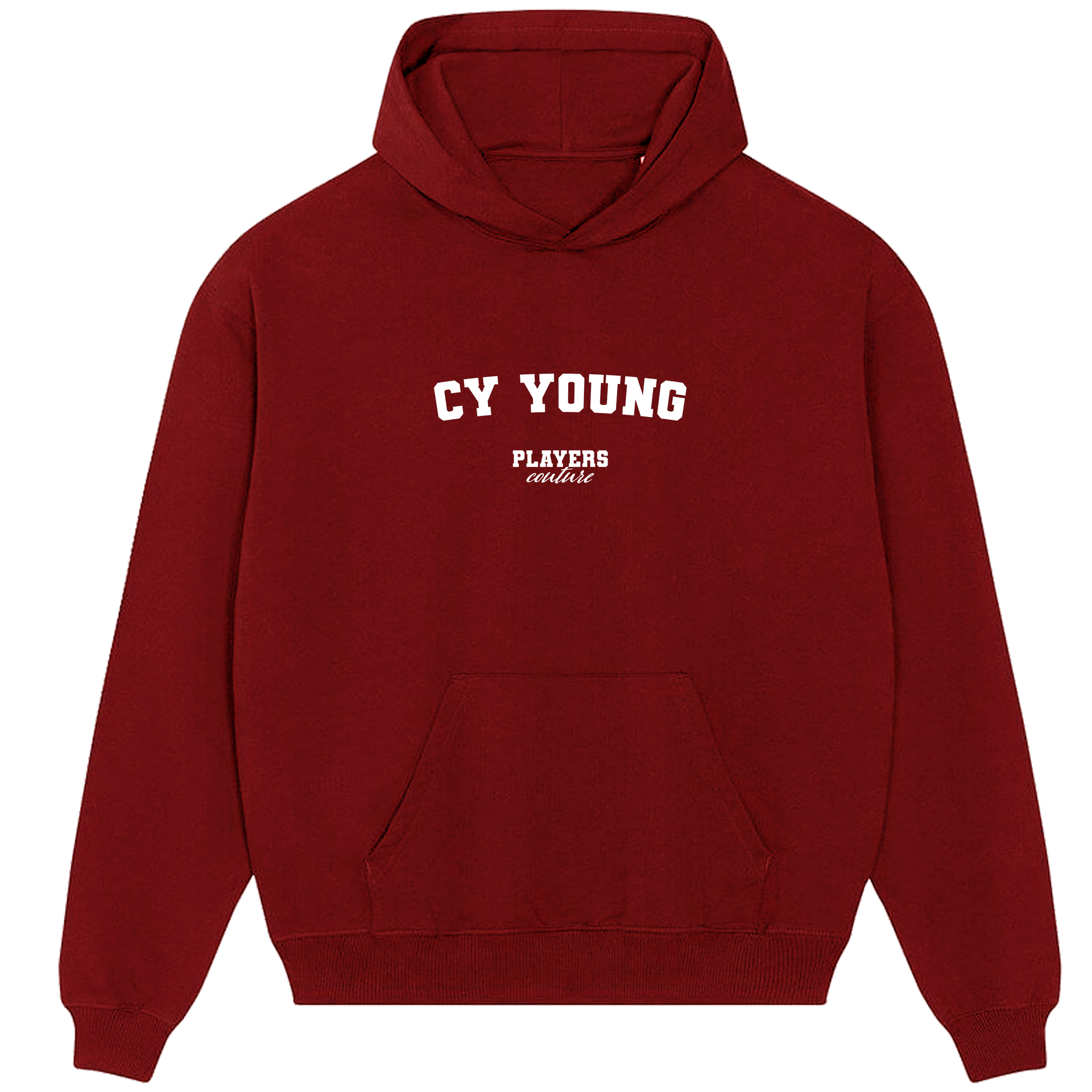 Cy Young Players Couture Men's Casual Hoodie Red