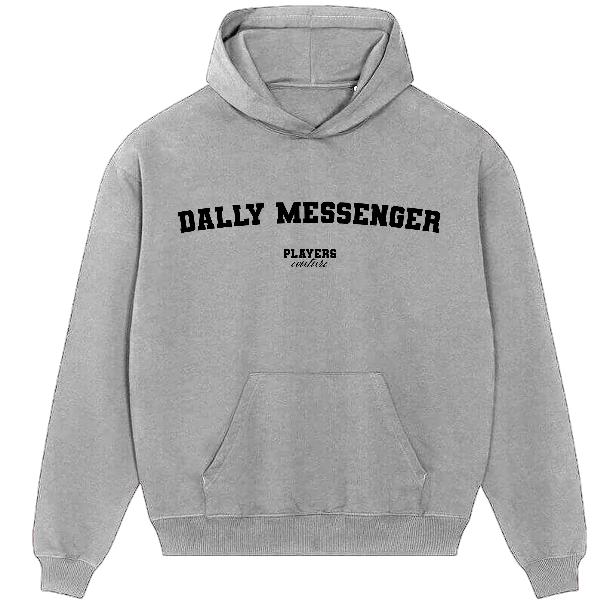 Dally Messenger Players Couture Men's Casual Hoodie Gray