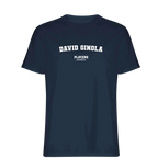 David Ginola Players Couture Mens T-Shirt Navy