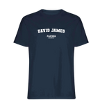 David James Players Couture Mens T-Shirt Navy
