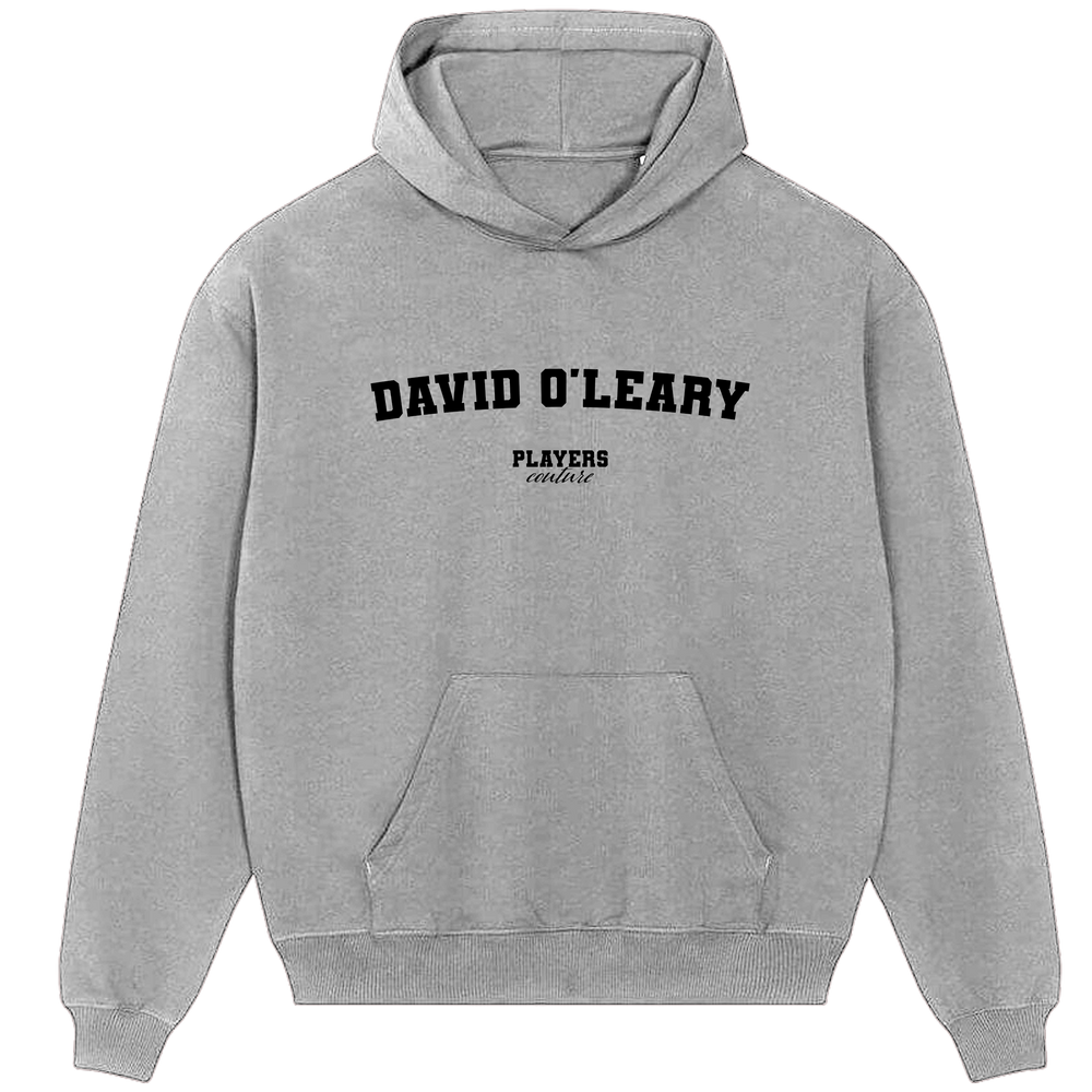 David O'Leary Players Couture Men's Casual Hoodie Gray
