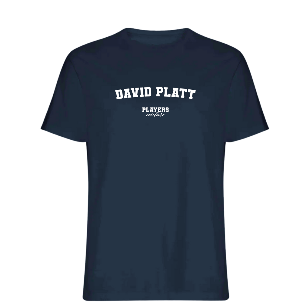David Platt Players Couture Mens T-Shirt Navy