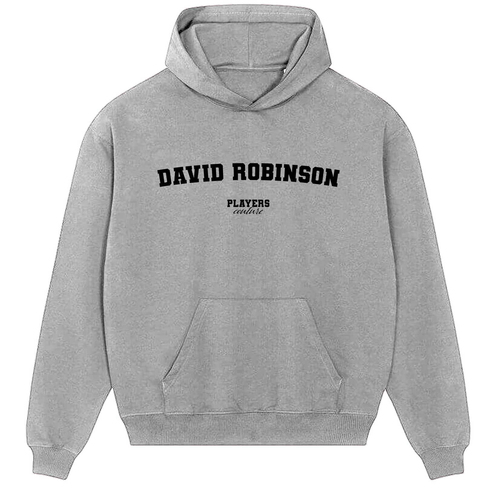 David Robinson Players Couture Men's Casual Hoodie Gray