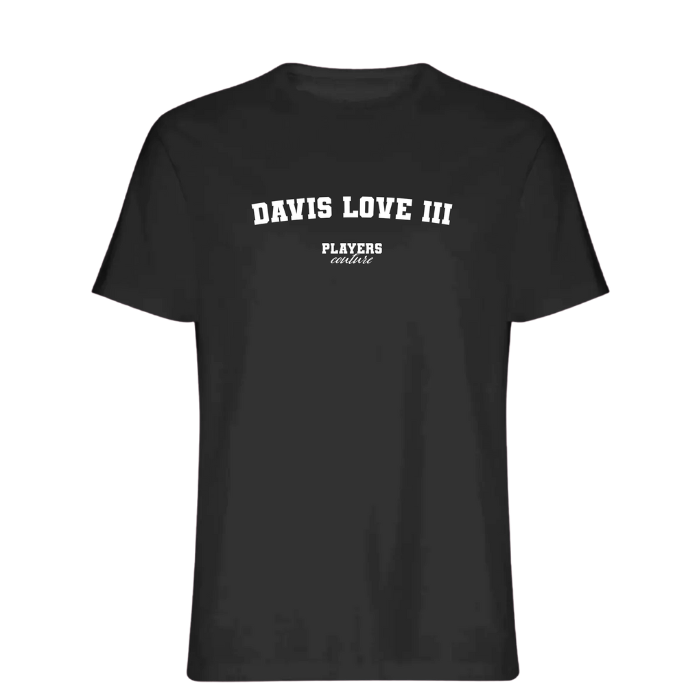 Davis Love III Players Couture Men's T-Shirt Black