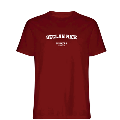 Declan Rice Players Couture Mens T-Shirt Red