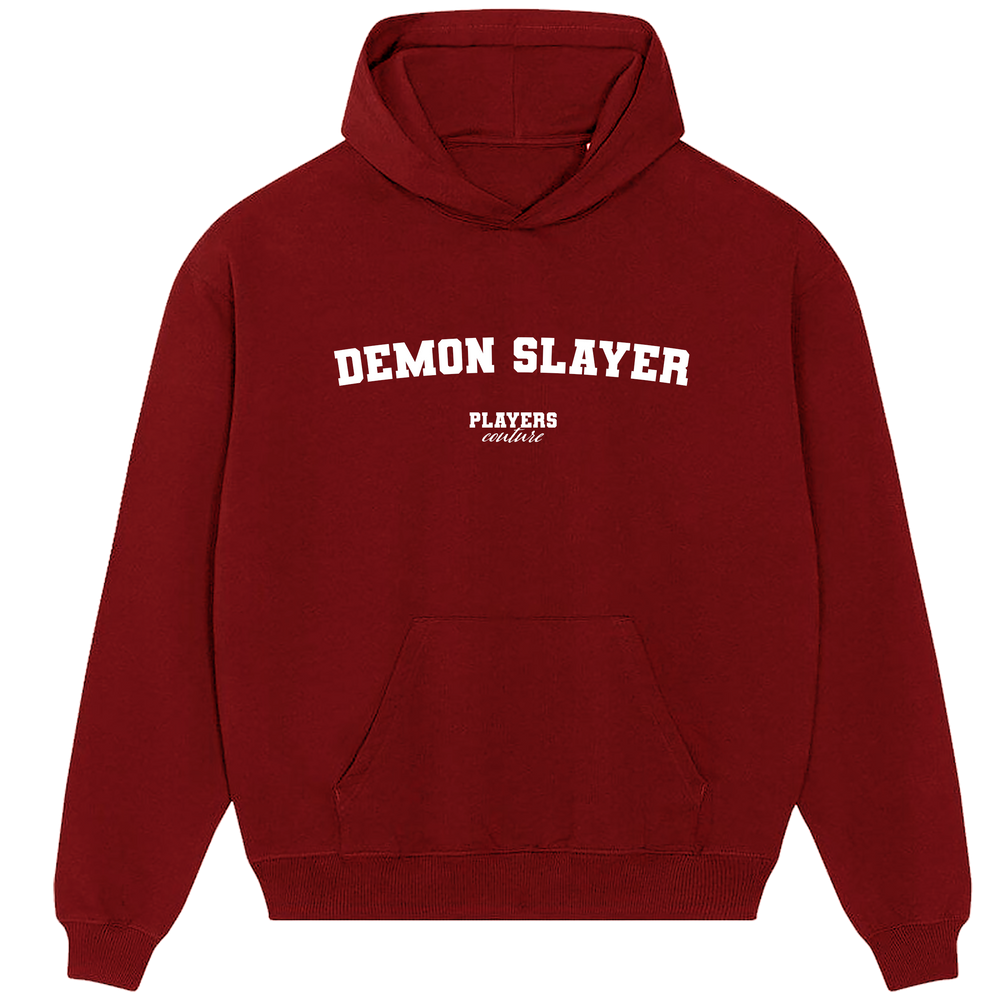 Demon Slayer Players Couture Men's Casual Hoodie Red