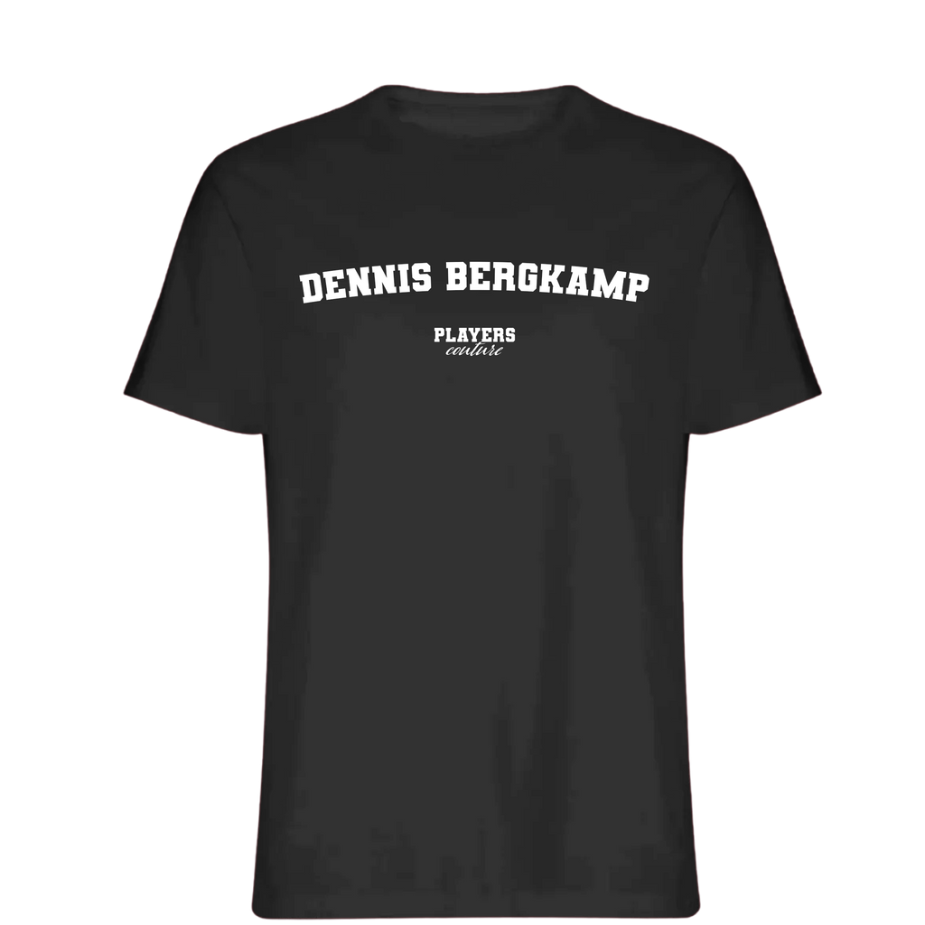 Dennis Bergkamp Players Couture Mens T-Shirt Black