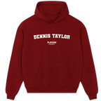 Dennis Taylor Players Couture Men's Casual Hoodie Red