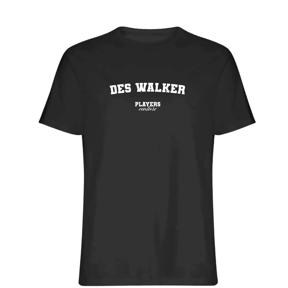 Des Walker Players Couture Mens T-Shirt Black