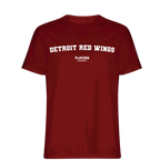 Detroit Red Wings Players Couture Men's T-Shirt Red