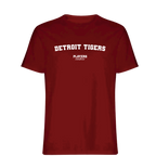 Detroit Tigers Players Couture Mens T-Shirt Red