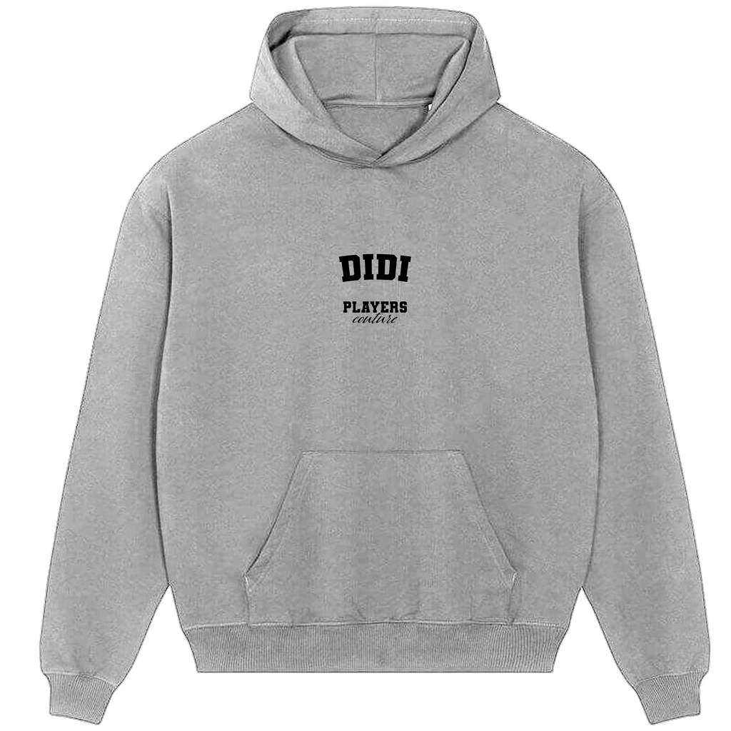 Didi Players Couture Men's Casual Hoodie Gray