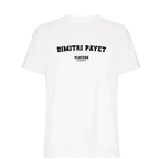 Dimitri Payet men's T-shirt in white with bold name lettering