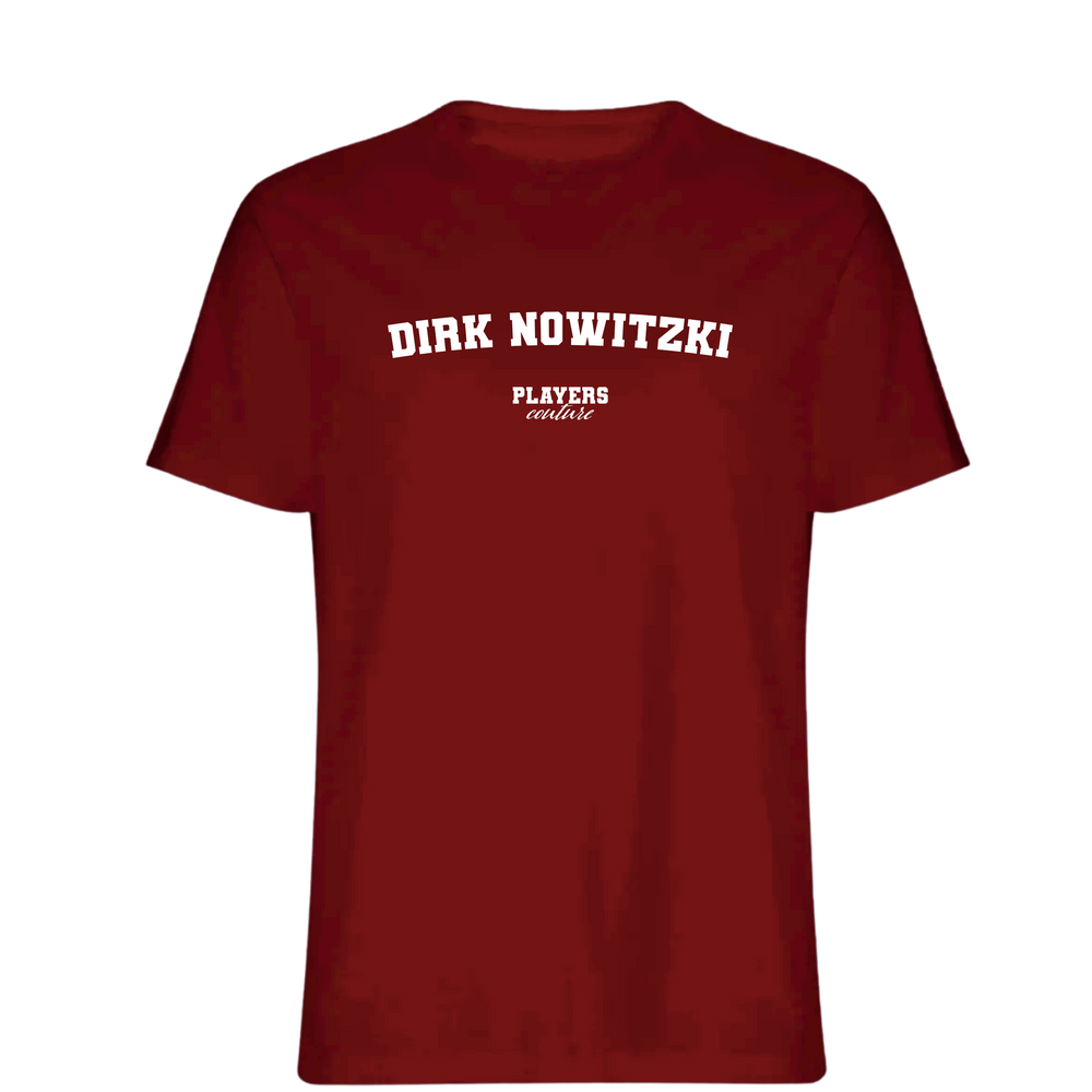 Dirk Nowitzki Players Couture Mens T-Shirt Red