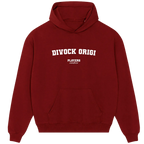 Divock Origi hoodie – navy men's hoodie with white Divock Origi letters and Players Couture logo on the chest