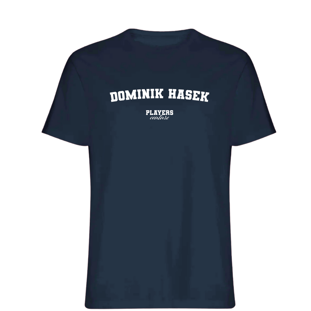 Dominik Hasek Players Couture Mens T-Shirt Navy