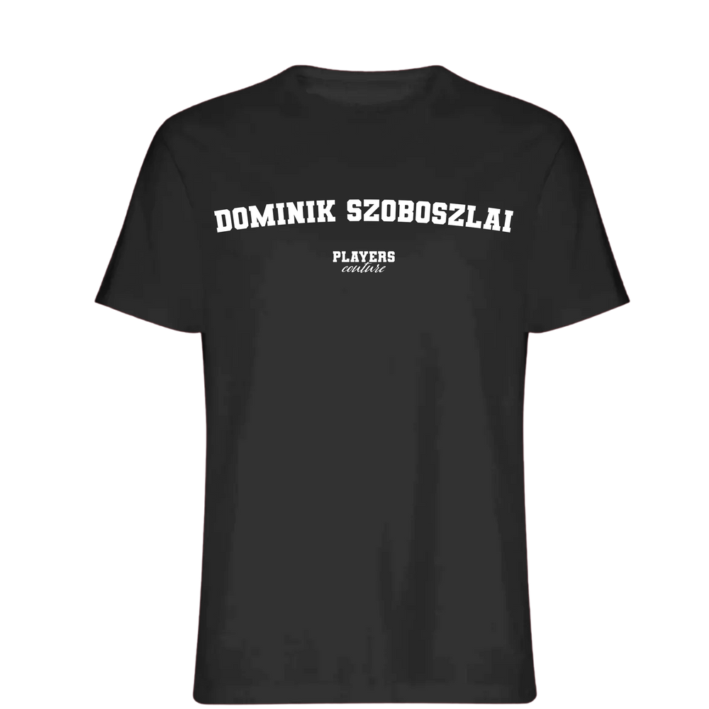 Dominik Szoboszlai Players Couture Mens T-Shirt Black