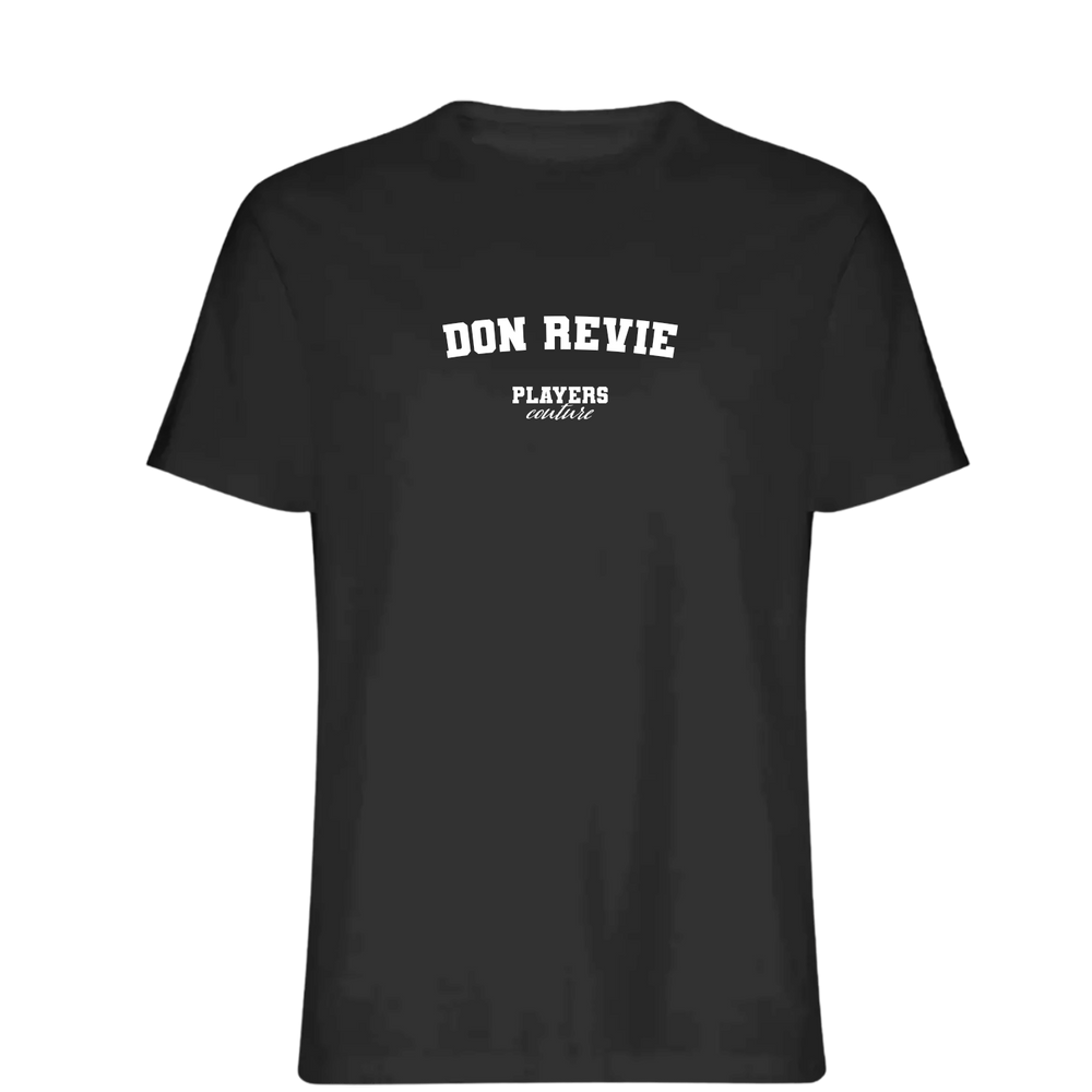 Don Revie Players Couture Mens T-Shir Black