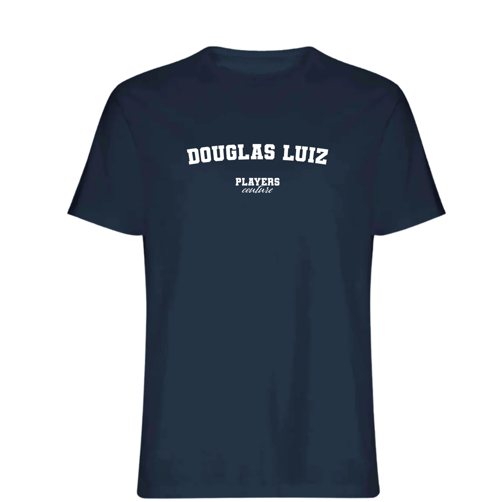 Douglas Luiz Players Couture Mens T-Shirt Navy