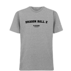 Dragon Ball Z t-shirt – grey men's t-shirt with black Dragon Ball Z letters and Players Couture logo on the chest