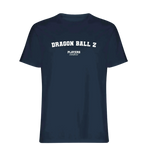 Dragon Ball Z t-shirt – navy men's t-shirt with white Dragon Ball Z letters and Players Couture logo on the chest