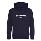 Eden Hazard hoodie – navy kids' hoodie with white Eden Hazard letters and Players Couture logo on the chest