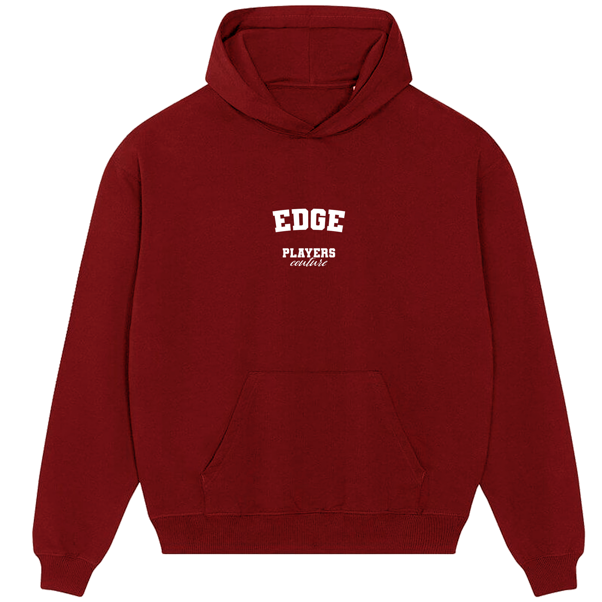 Edge Players Couture Men's Casual Hoodie Red