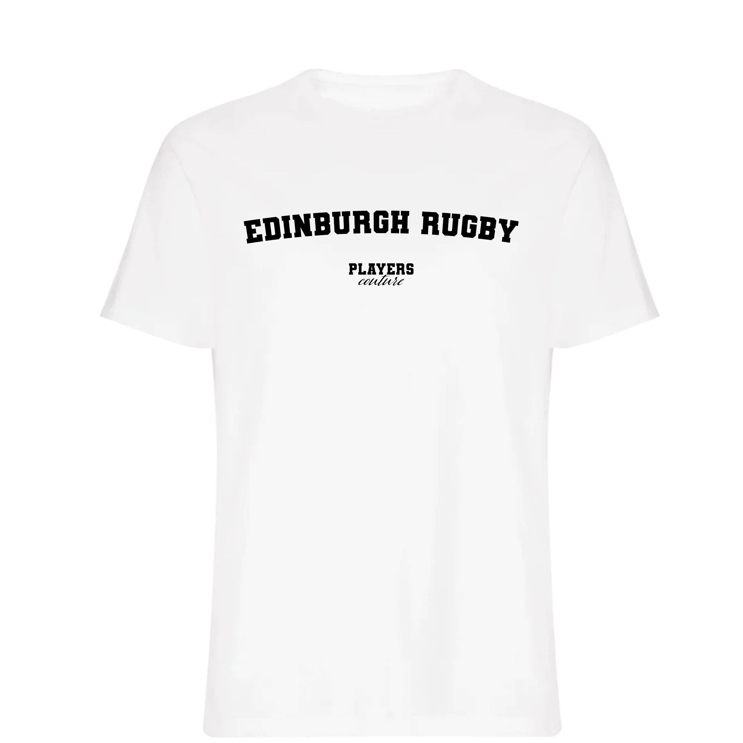 Edinburgh Rugby Players Couture Men's T-Shirt White