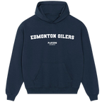 Edmonton Oilers Players Couture Men's Casual Hoodie Navy