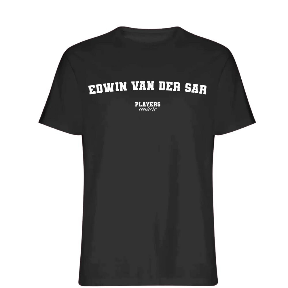 Edwin van der Sar Players Couture Mens T-Shirt Black