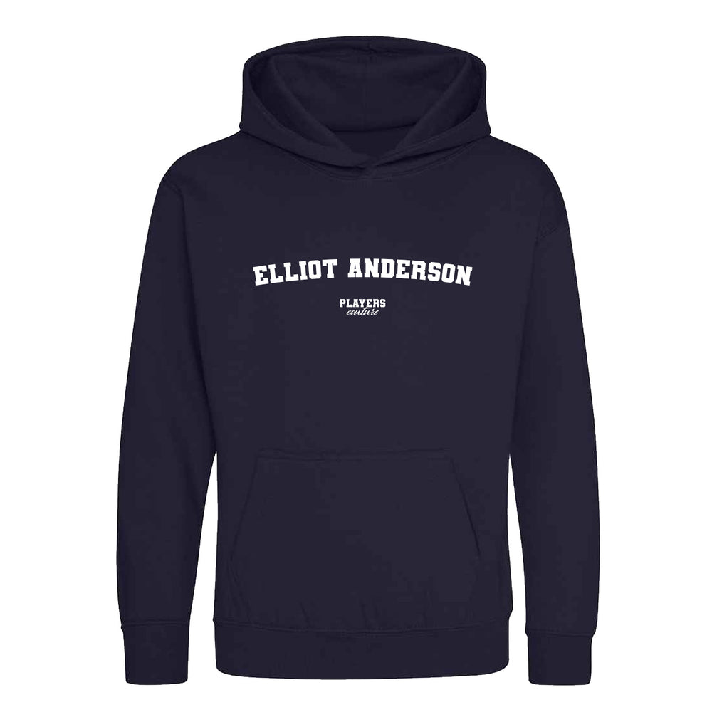 Elliot Anderson Kids Hoodie Navy