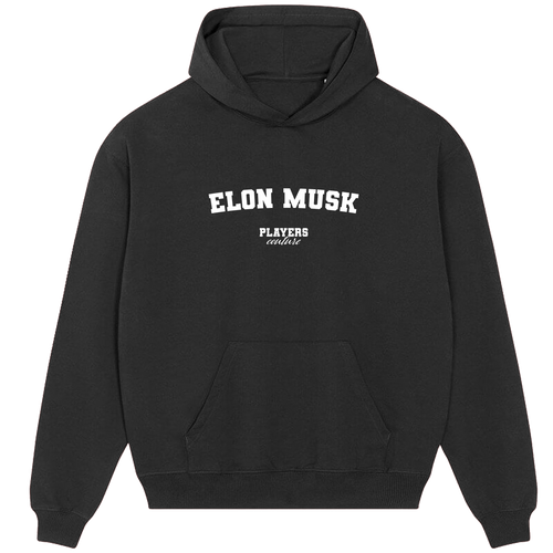 Elon Musk Players Couture Men's Casual Hoodie Black