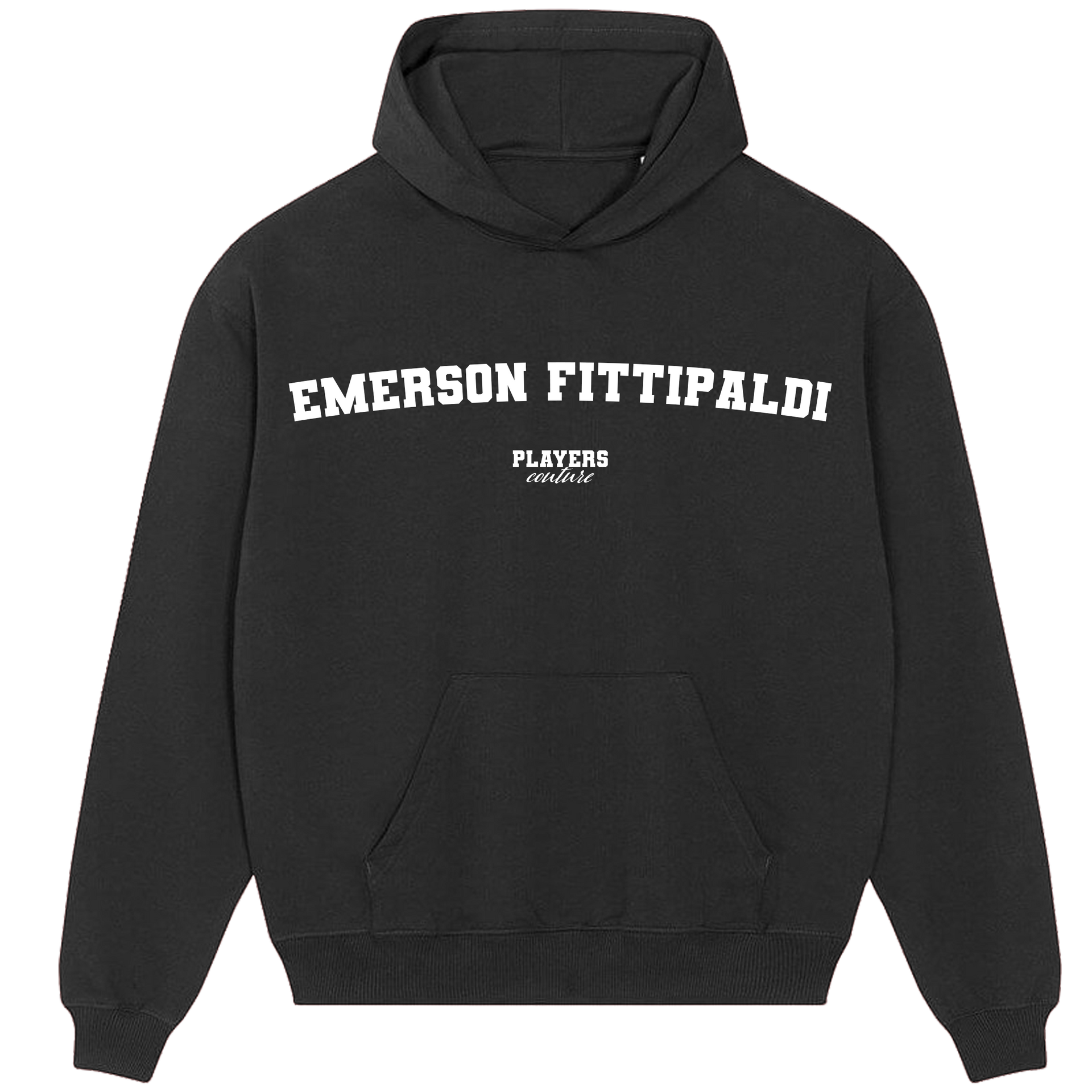 Emerson Fittipaldi Players Couture Men's Casual Hoodie Black