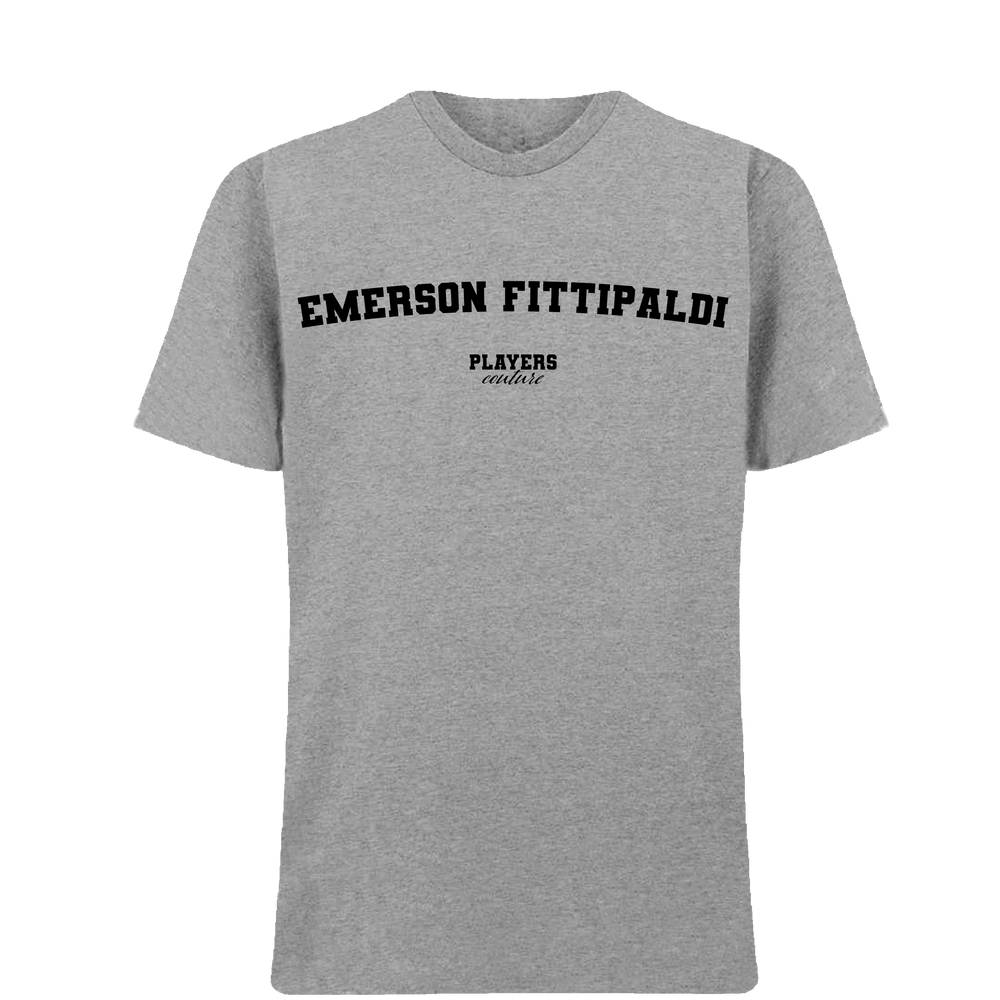 Emerson Fittipaldi Players Couture Men's T-Shirt Gray