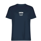 Endo t-shirt – navy men's t-shirt with white Endo letters and Players Couture logo on the chest