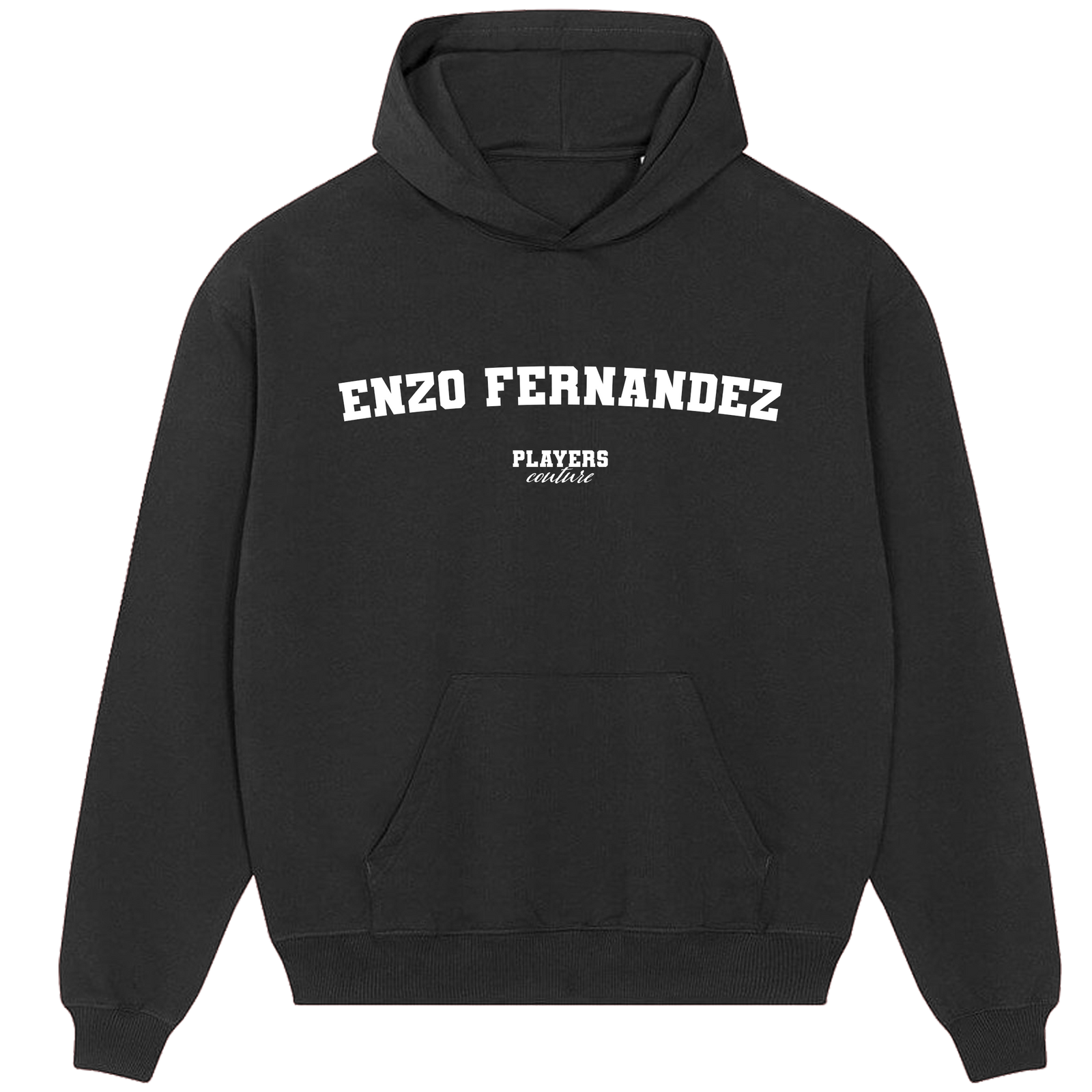 Enzo Fernandez Players Couture Men's Casual Hoodie Black