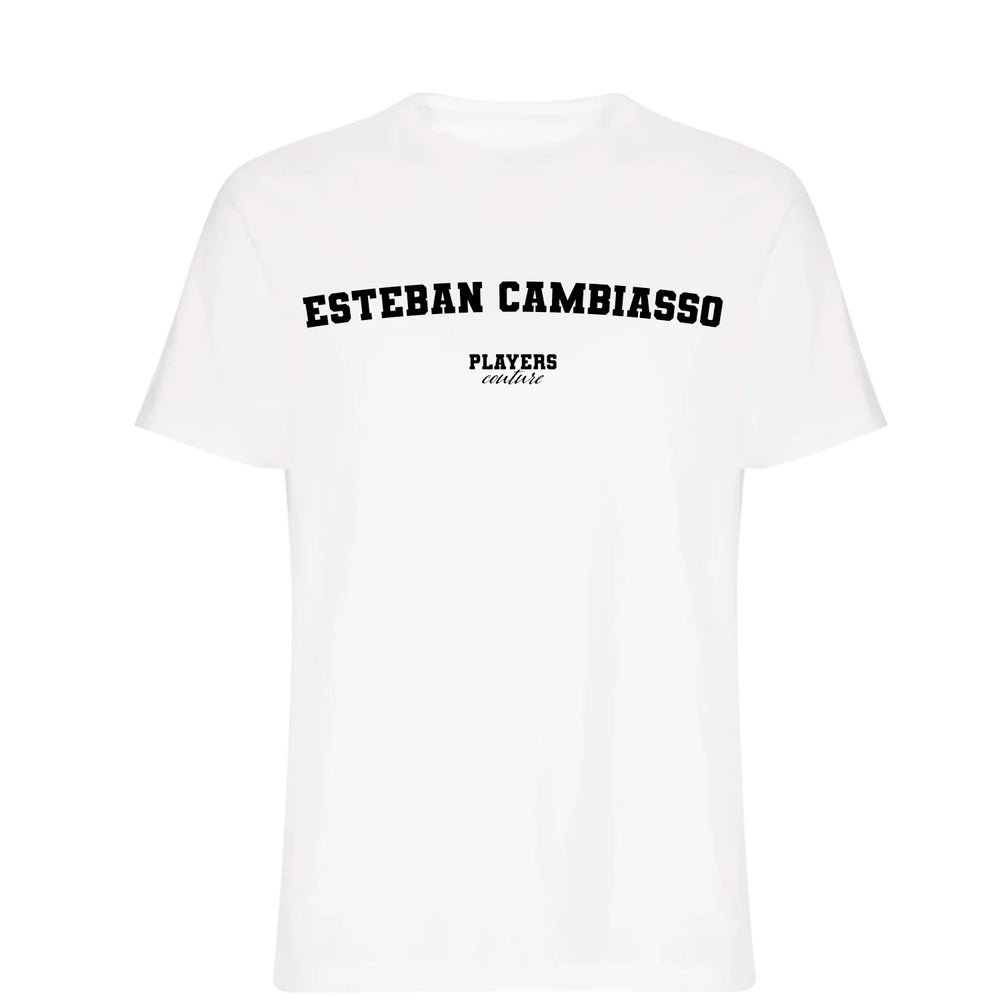 Esteban Cambiasso T-Shirt White