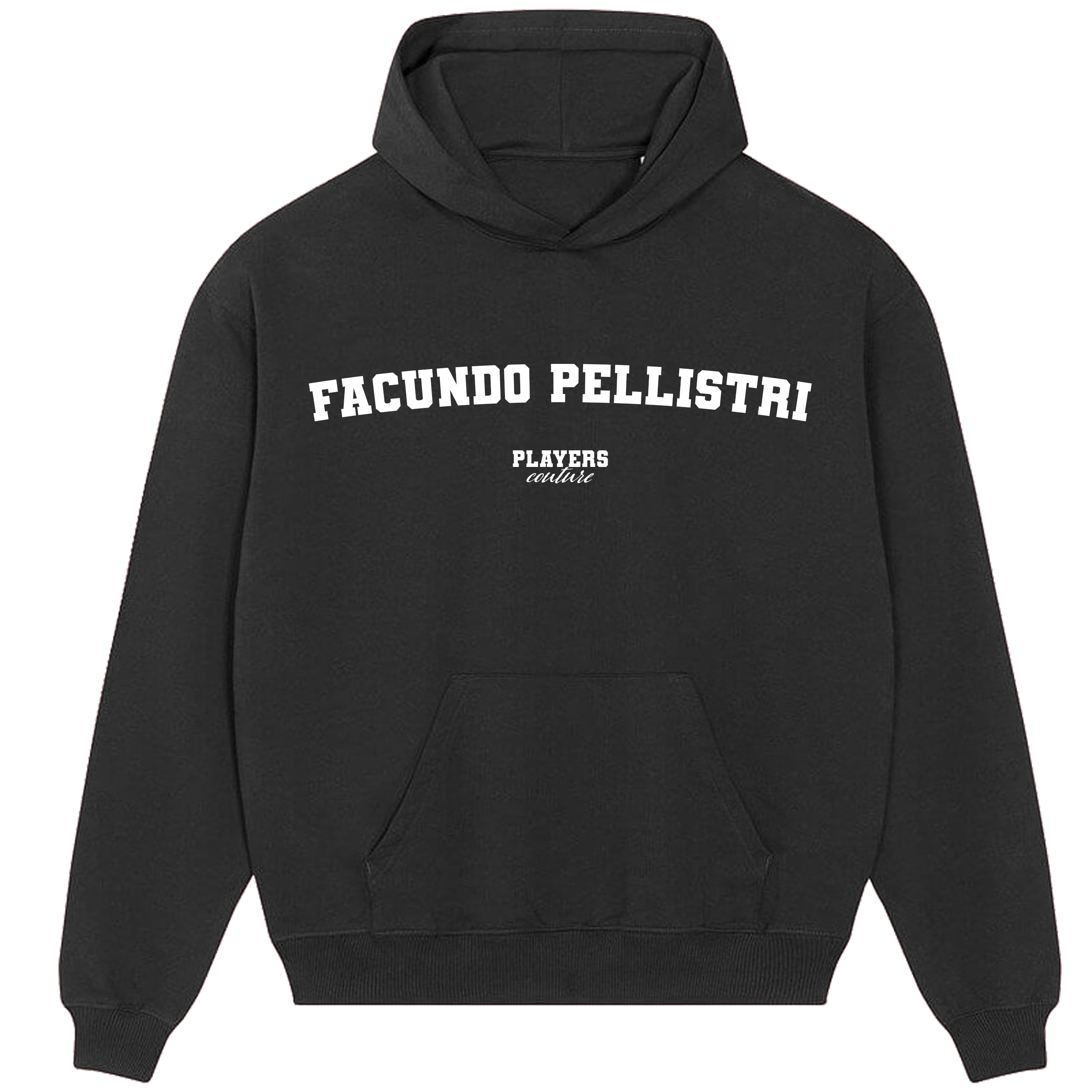 Facundo Pellistri Players Couture Men's Casual Hoodie Black