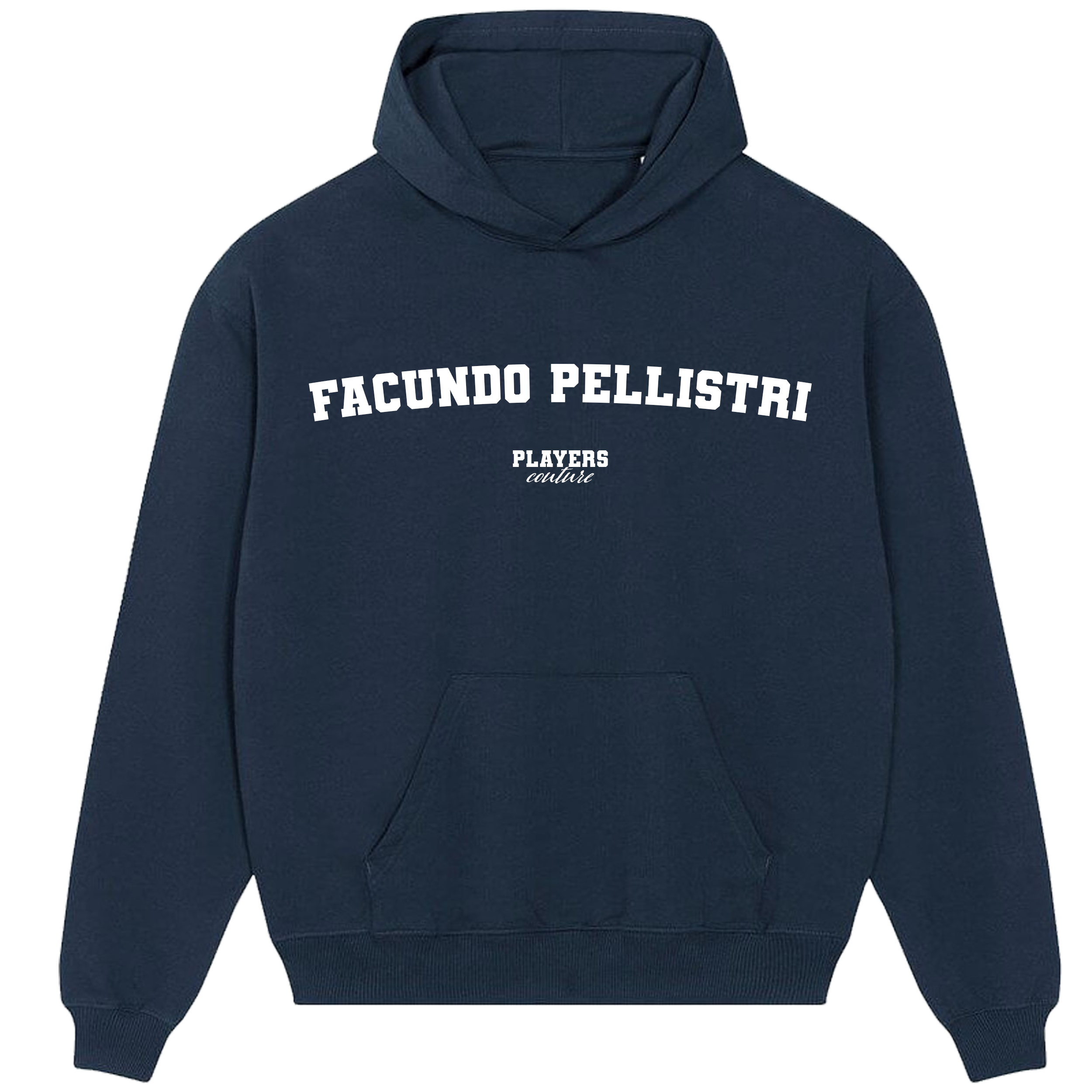 Facundo Pellistri Players Couture Men's Casual Hoodie Navy