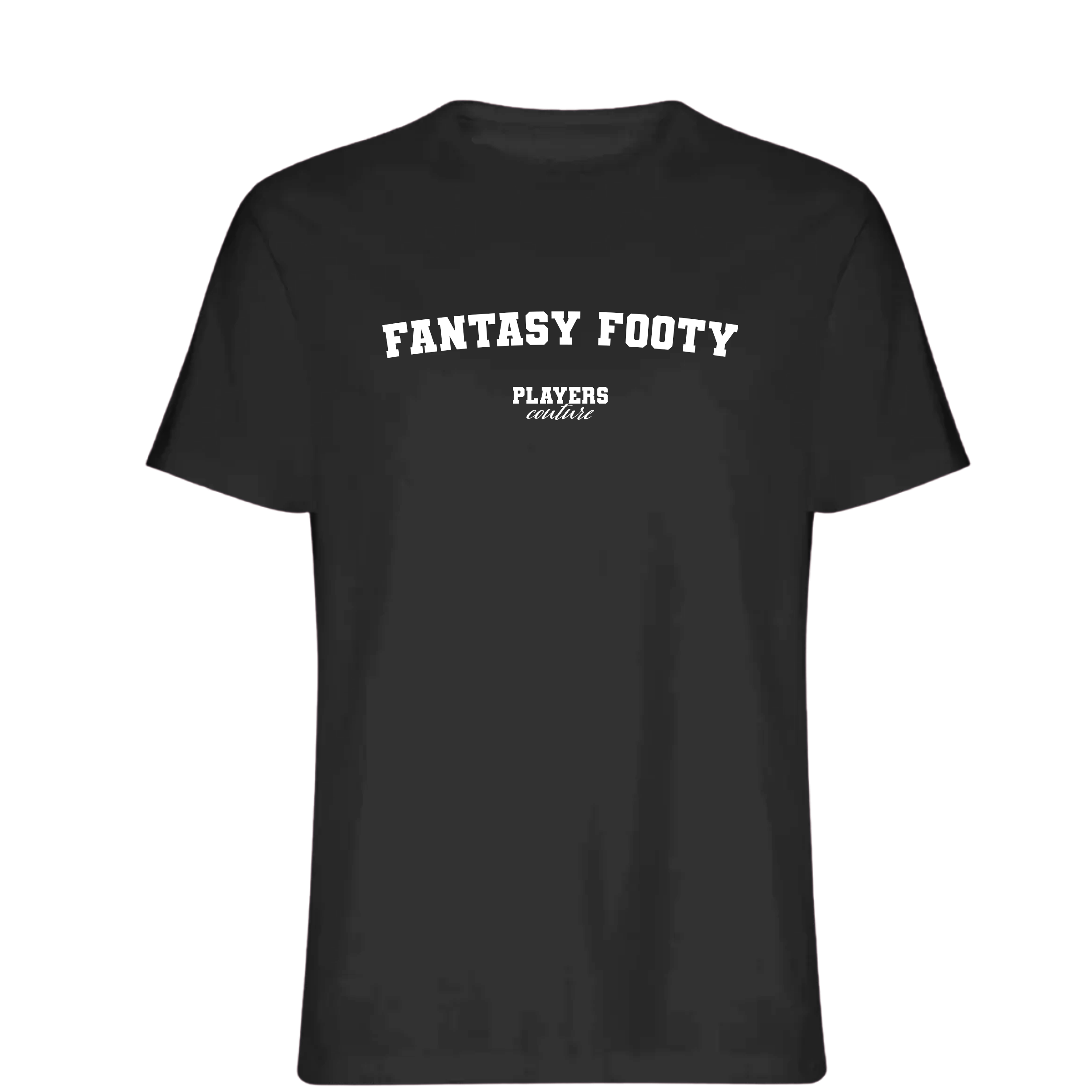 Fantasy Footy Players Couture Mens T-Shirt Black