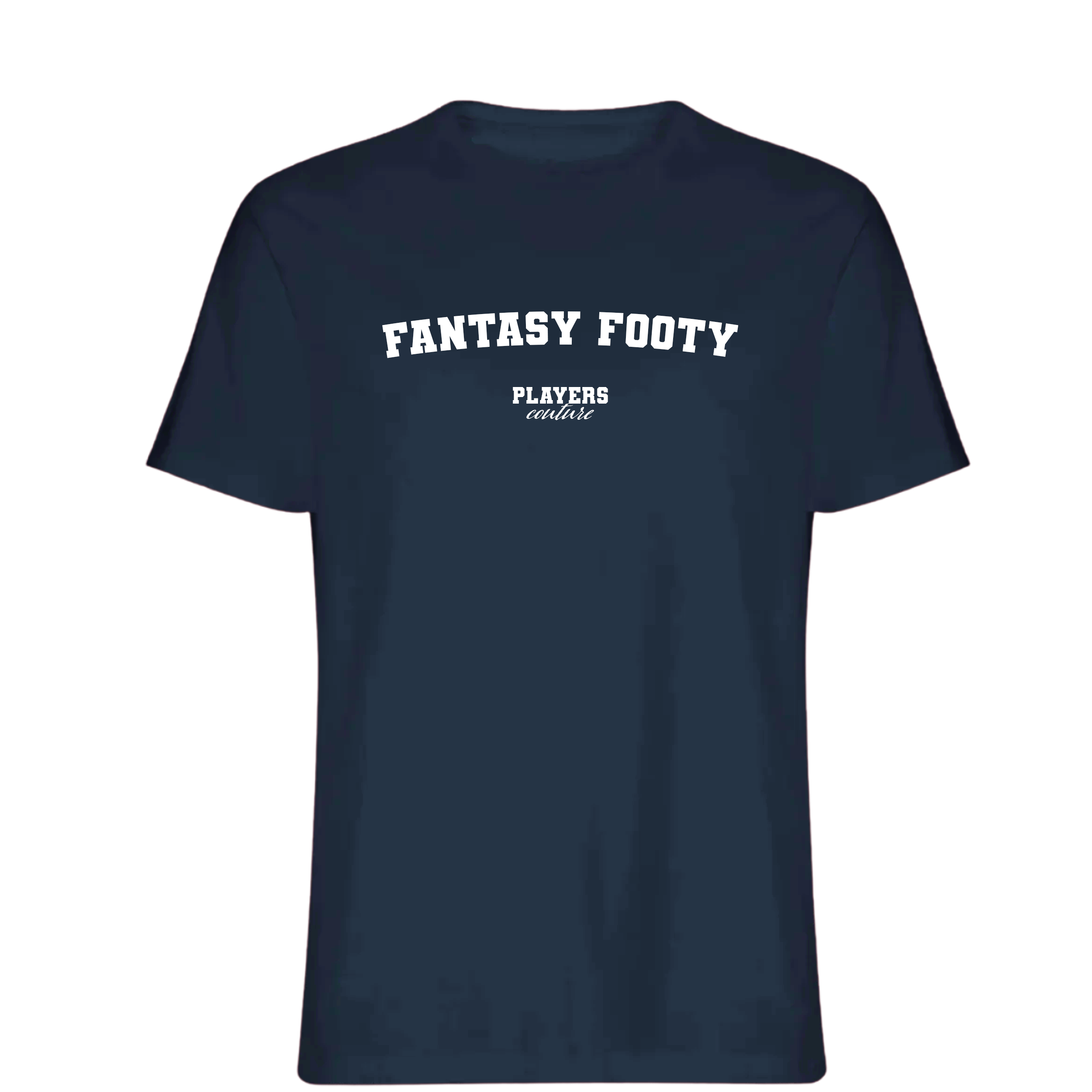 Fantasy Footy Players Couture Mens T-Shirt Navy