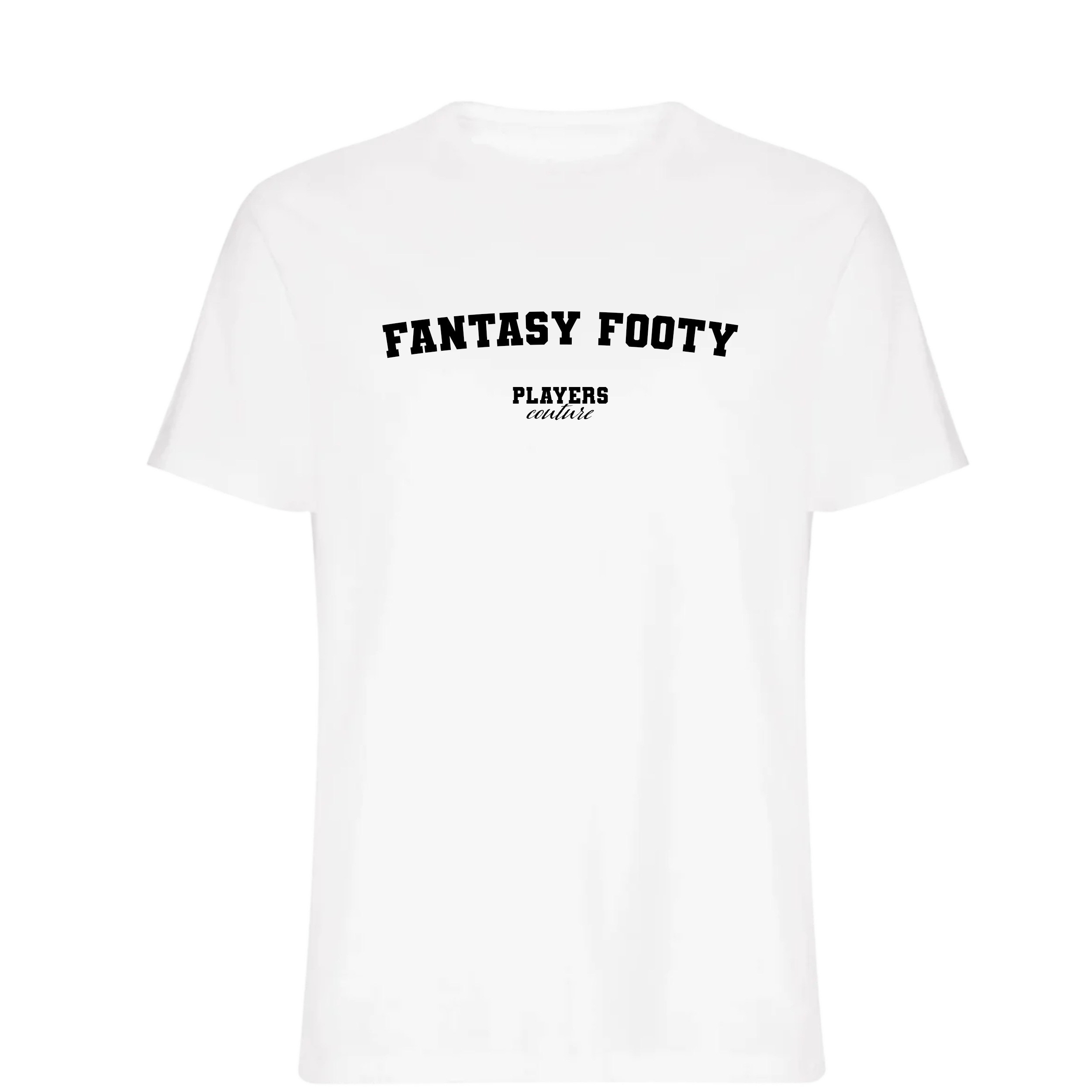 Fantasy Footy Players Couture Mens T-Shirt White