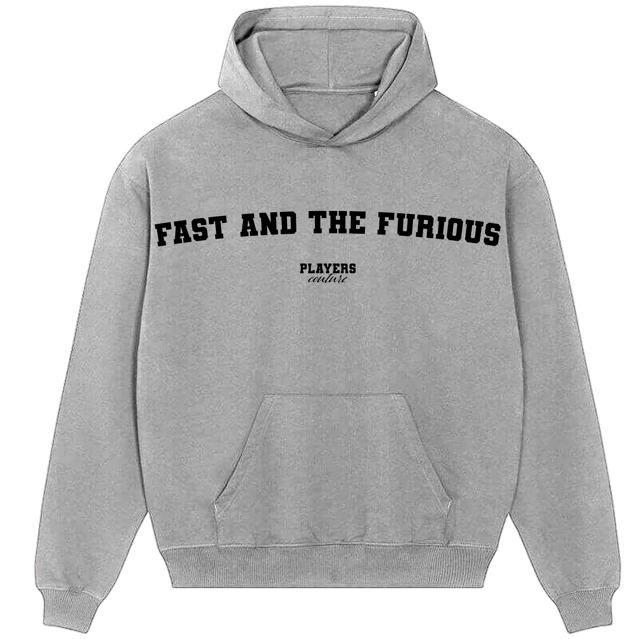 Fast and the Furious Players Couture Men's Casual Hoodie Gray